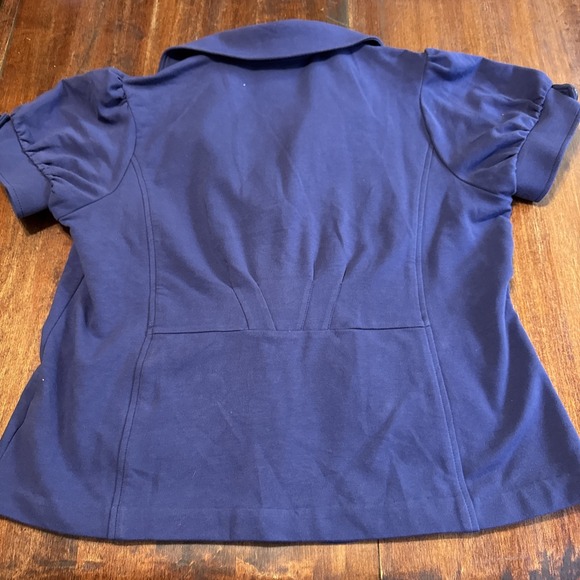 Motto Short Sleeve Blazer Small‎ Cotton Blend - Picture 11 of 11